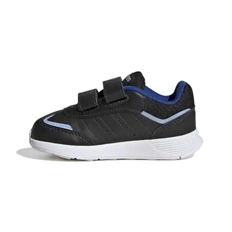 adidas TENSAUR Switch Shoes Infants, Scarpe da Corsa Unisex-Bimbi 0-24, Core Black/Team Royal Blue/Clear Sky, 21 EU
