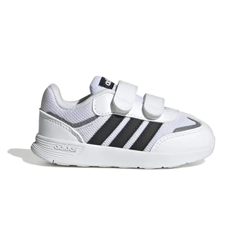 adidas TENSAUR Switch Shoes Infants, Scarpe da Corsa Unisex-Bimbi 0-24, Ftwr White/Core Black/Grey Three, 26 1/2 EU miniatura 2