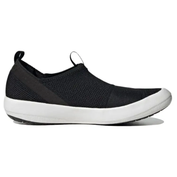 Terrex Boat Sl H Rdy Outdoor Funzionali Antiscivolo Durevoli Equilibrati Leggeri Scarpe Lifestyle Unisex Basse Nere HP8644 38 miniatura 4