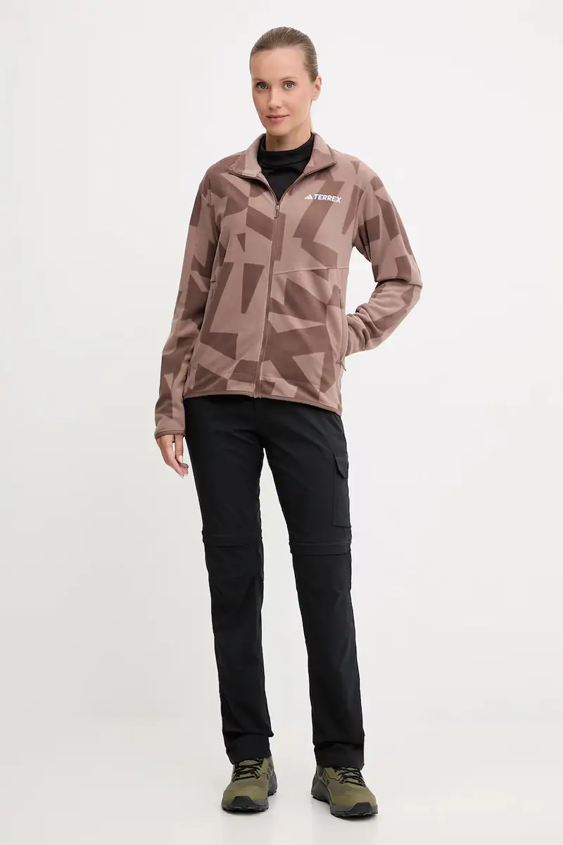 felpa da sport Multi donna colore marrone JN0997 miniatura 2