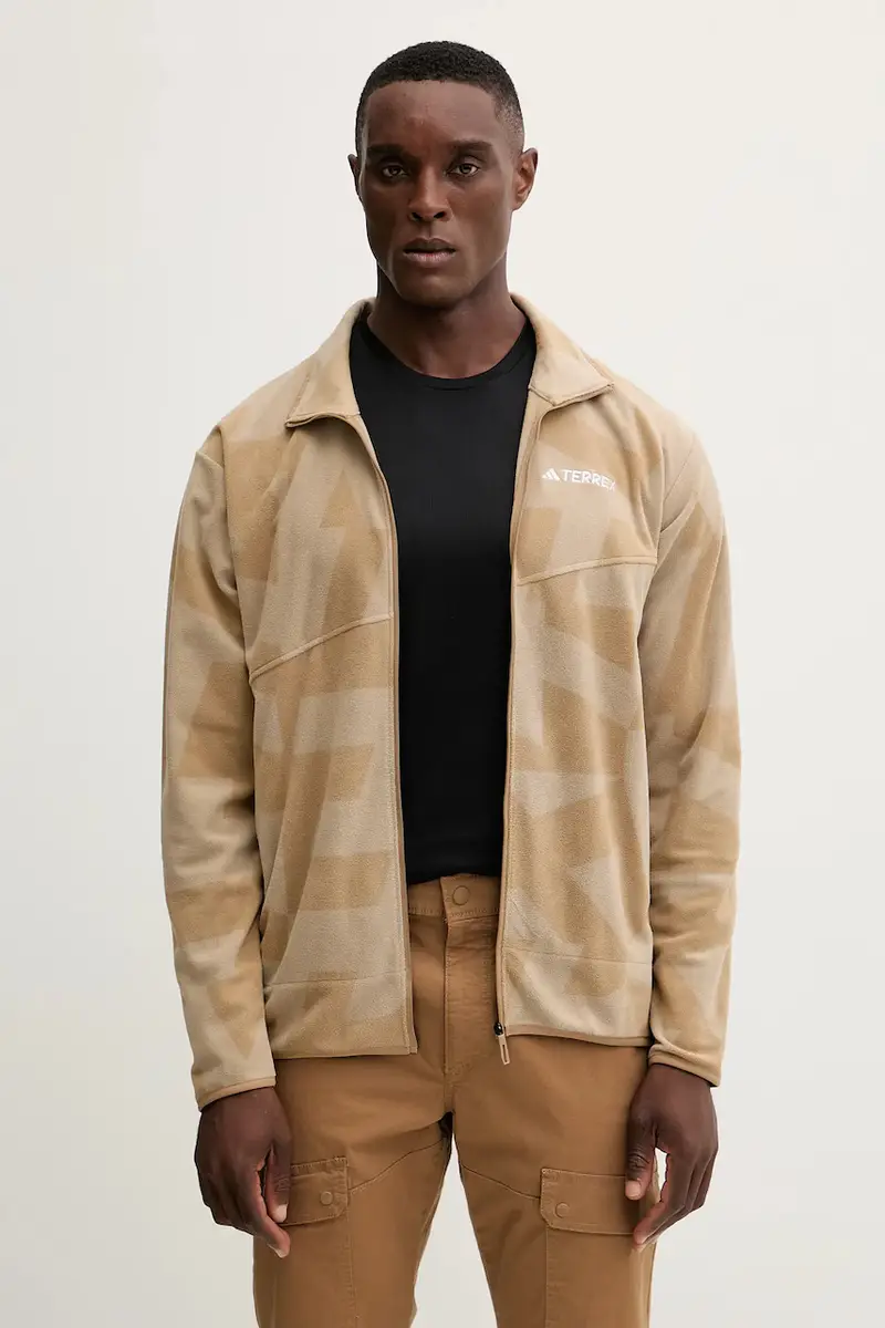 felpa in pile Multi uomo colore beige JM0136