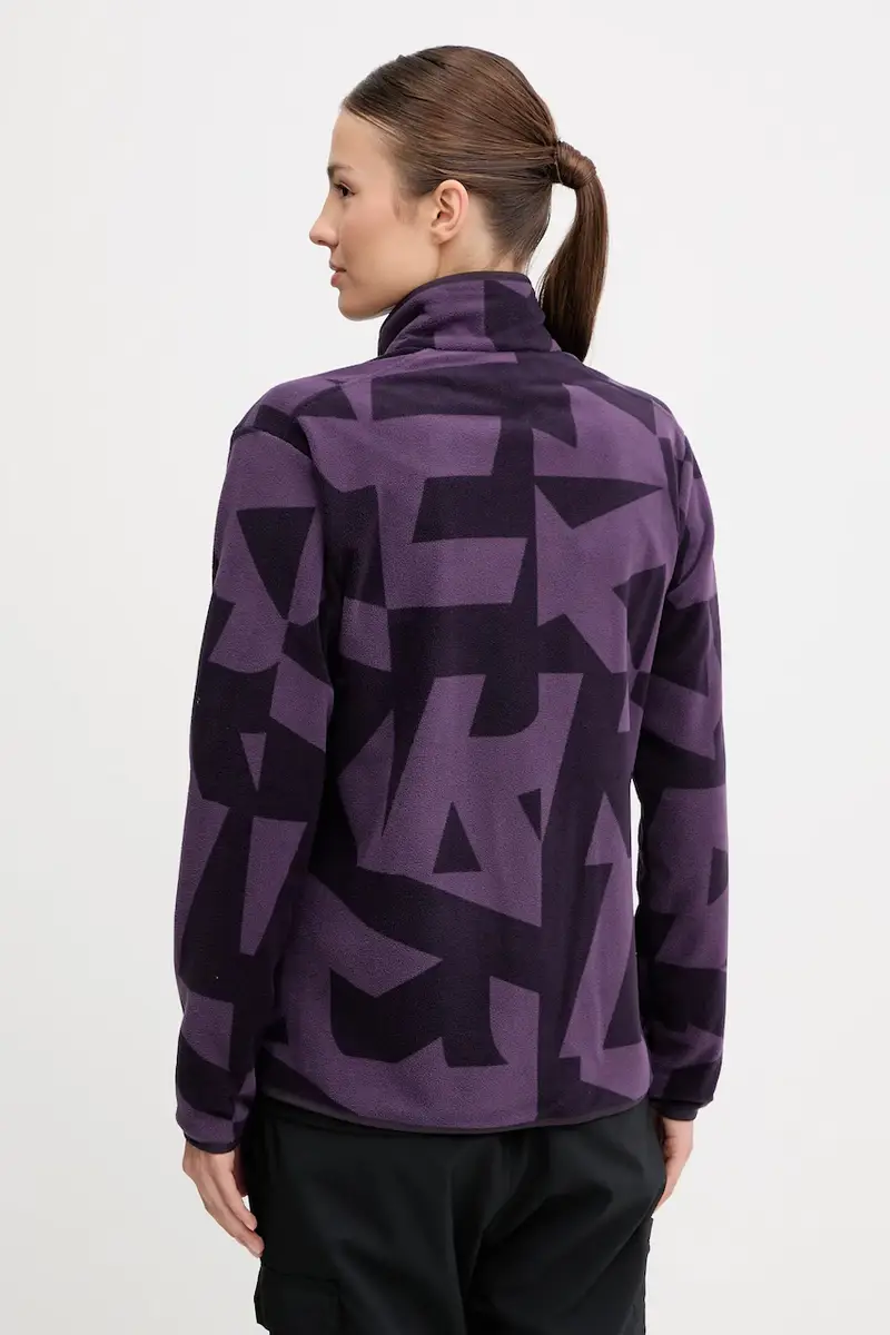 felpa outdoor Multi donna colore violetto JN0996 miniatura 3