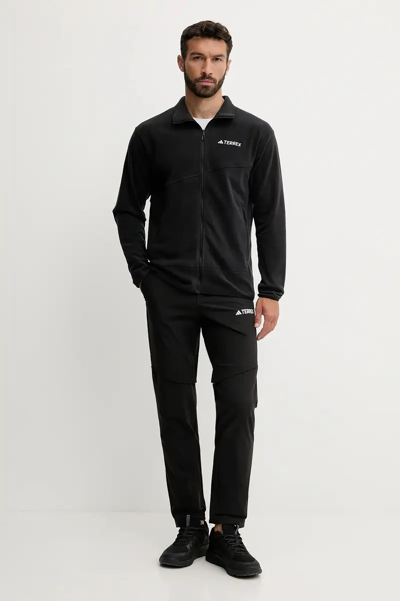 felpa outdoor Multi uomo colore nero IZ3294 miniatura 2