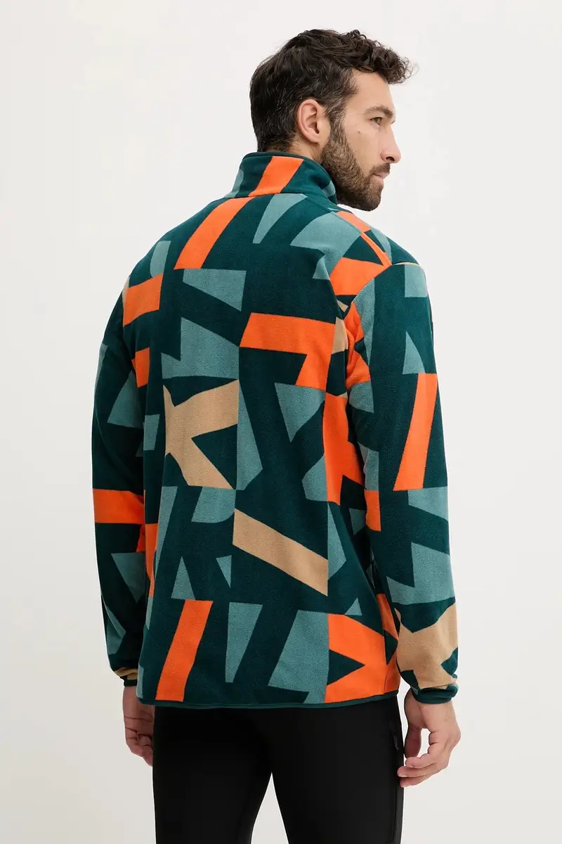 felpa outdoor Multi uomo colore verde JM0137 Turchese miniatura 3