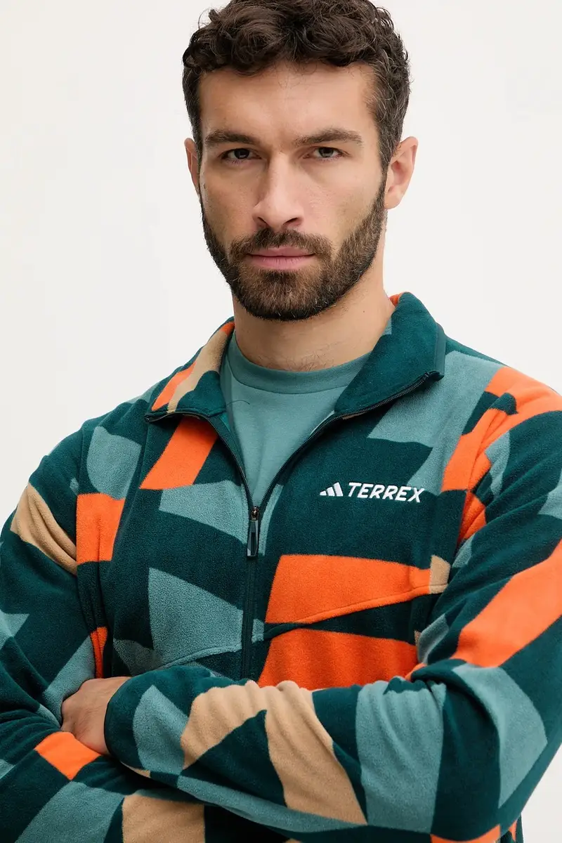 felpa outdoor Multi uomo colore verde JM0137 Turchese miniatura 4