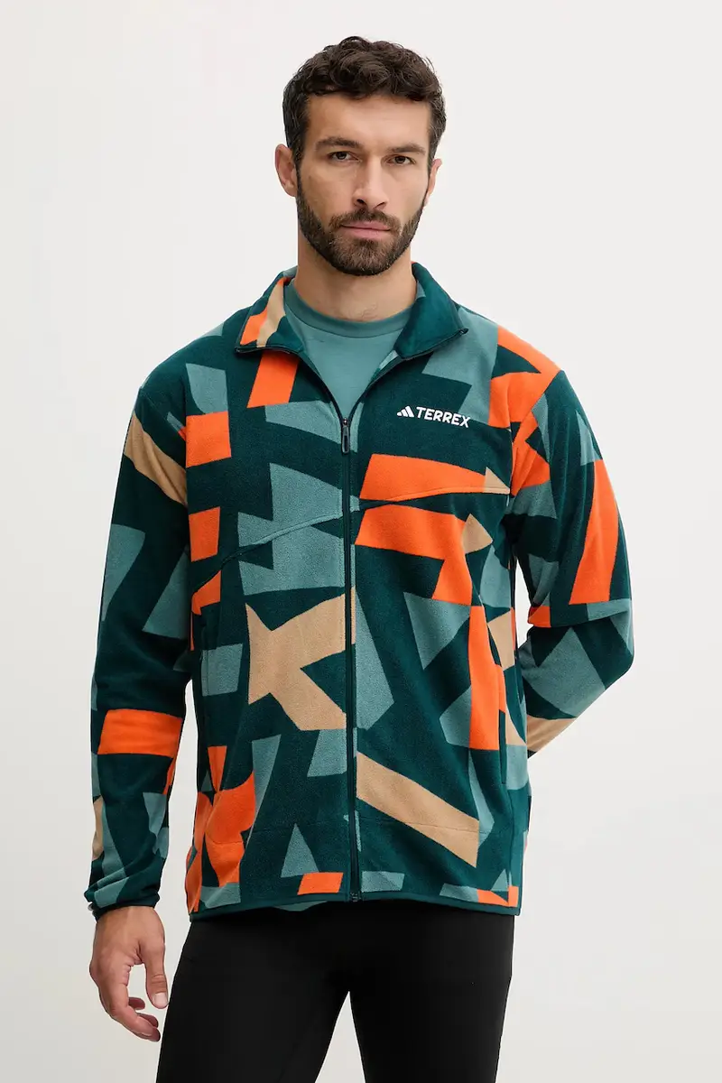 felpa outdoor Multi uomo colore verde JM0137 Turchese