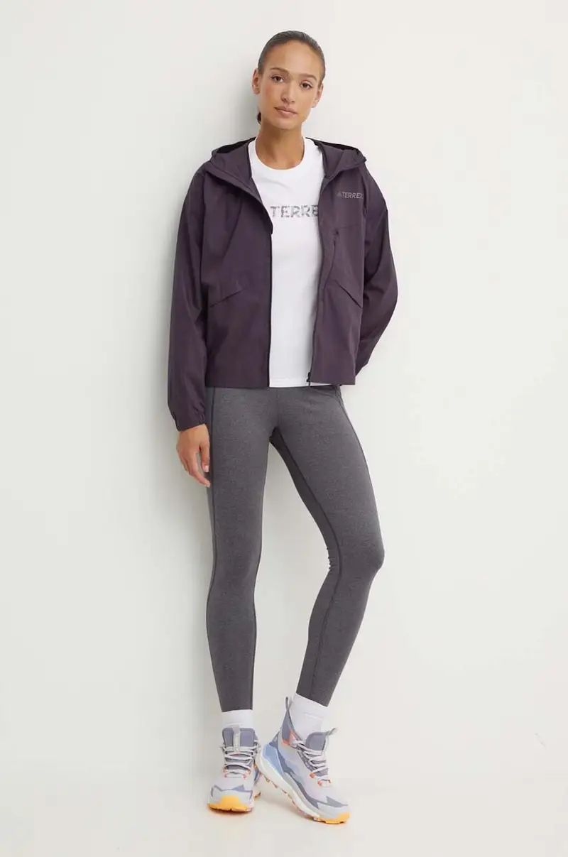 giacca da esterno Xperior colore violetto IW3820 miniatura 2