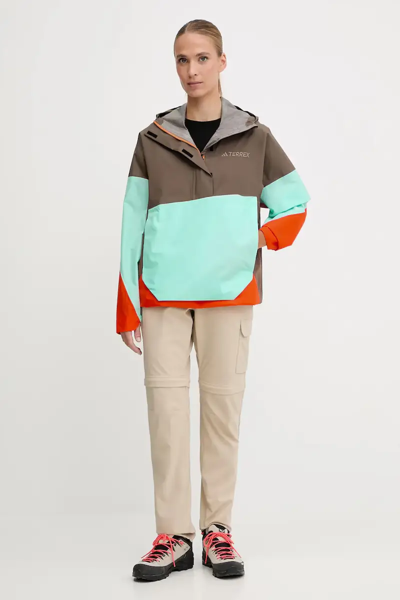 giacca da esterno Xploric 2.5L Anorak colore marrone JL9813 miniatura 2