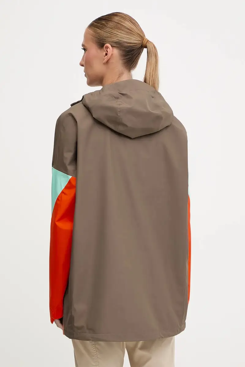 giacca da esterno Xploric 2.5L Anorak colore marrone JL9813 miniatura 3