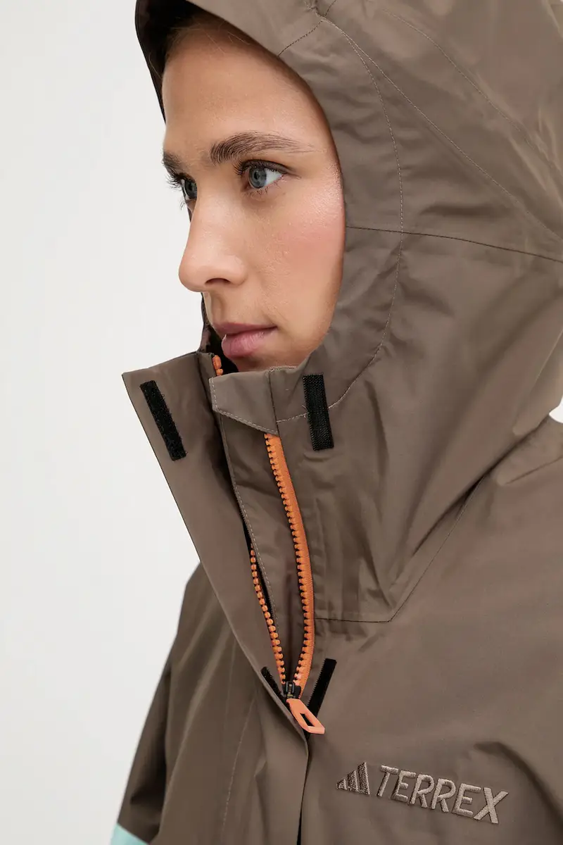 giacca da esterno Xploric 2.5L Anorak colore marrone JL9813 miniatura 5