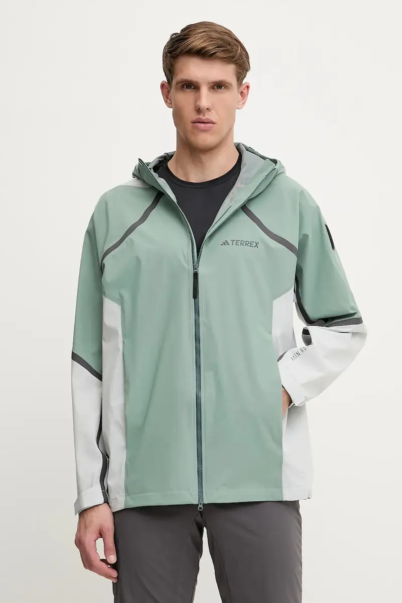 giacca impermeabile x National Geographic colore verde JD5835