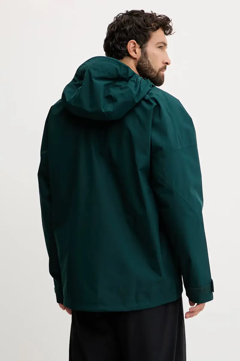 giacca impermeabile Xploric 2L Gore colore verde JL9748 miniatura 3