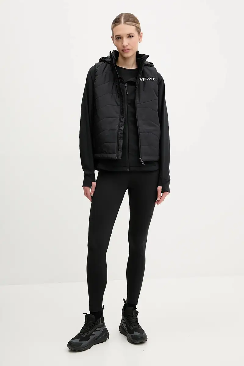 adidas Terrex Leggings Donna Nero 3263322 miniatura 2