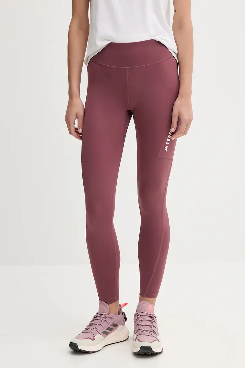 adidas Terrex Leggings Donna Rosso 2235131