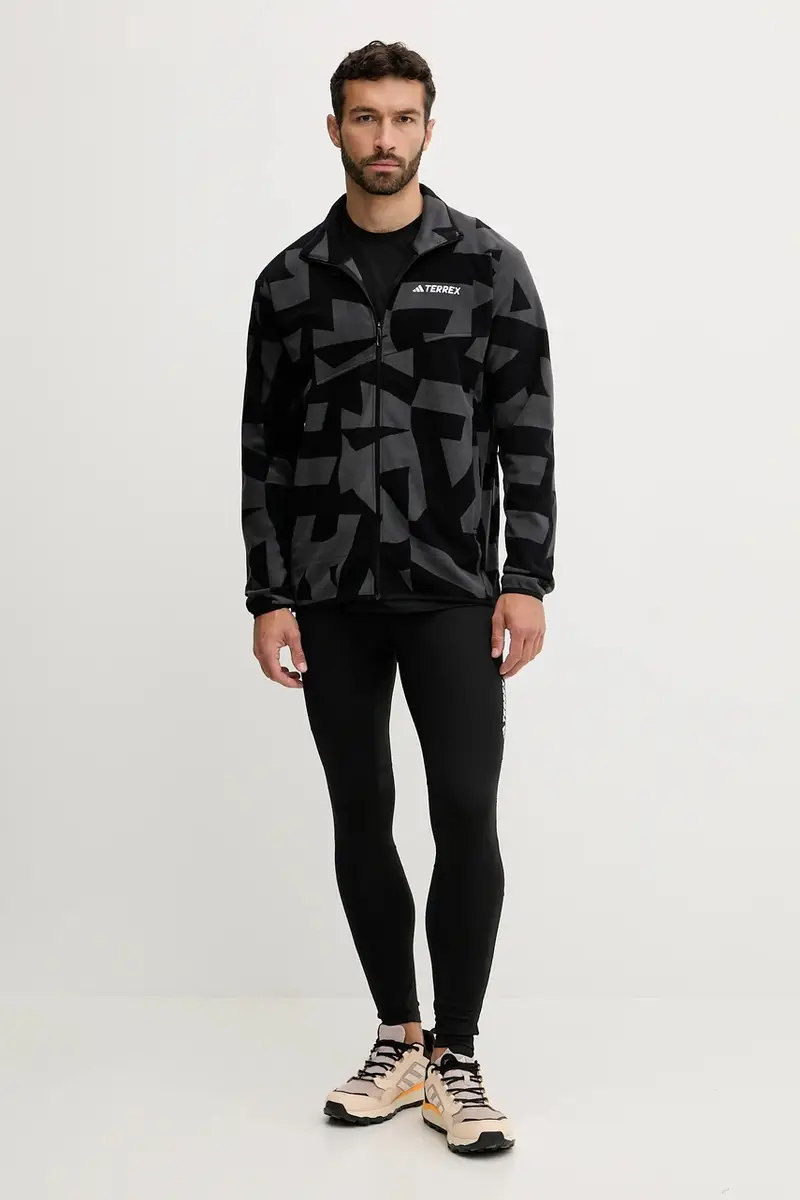 adidas Terrex Leggings Uomo Nero 3640134 miniatura 2