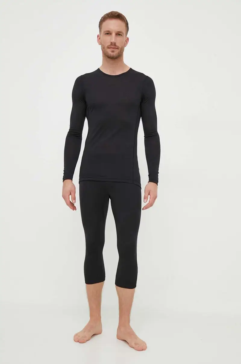 leggins funzionali Xperior Merino 200 TERREXXperior HY4174 Nero miniatura 2