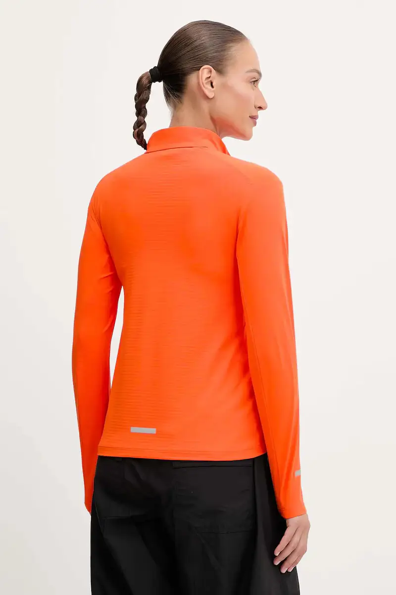 longsleeve sportivo X-Country colore arancione JD3943 miniatura 3