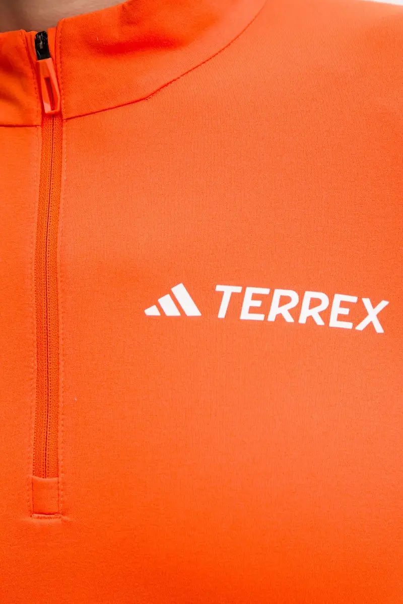 longsleeve sportivo X-Country colore arancione JD3943 miniatura 5