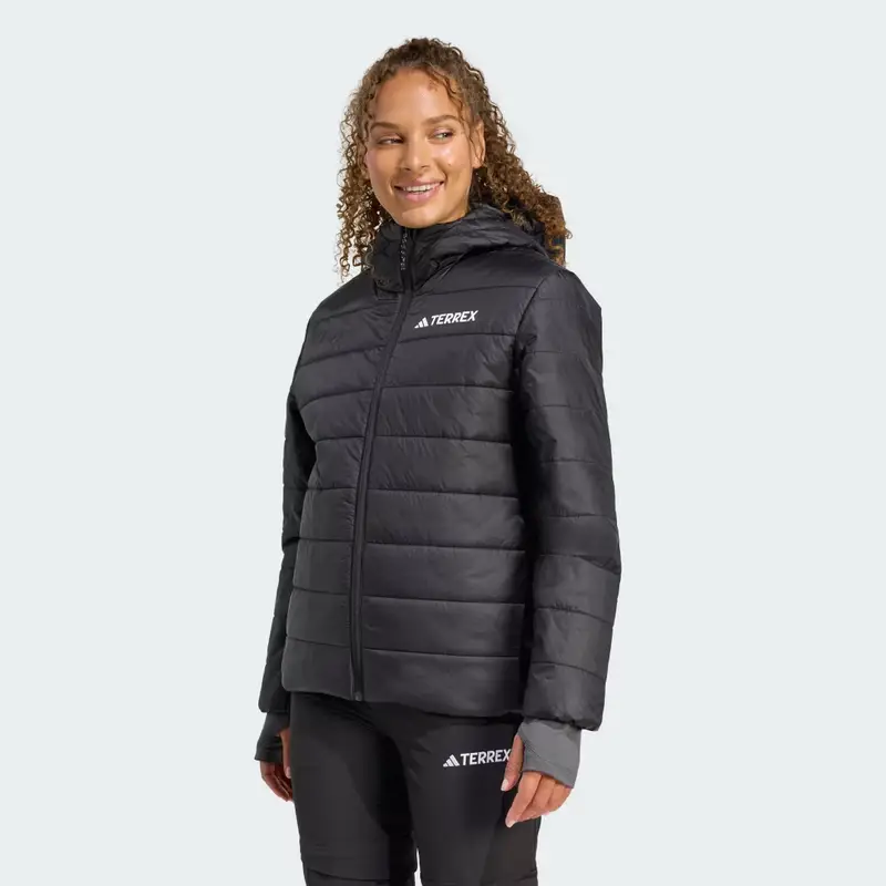 Terrex Multi Essentials Giacca con Cappuccio CLIMAWARM Isolata Black