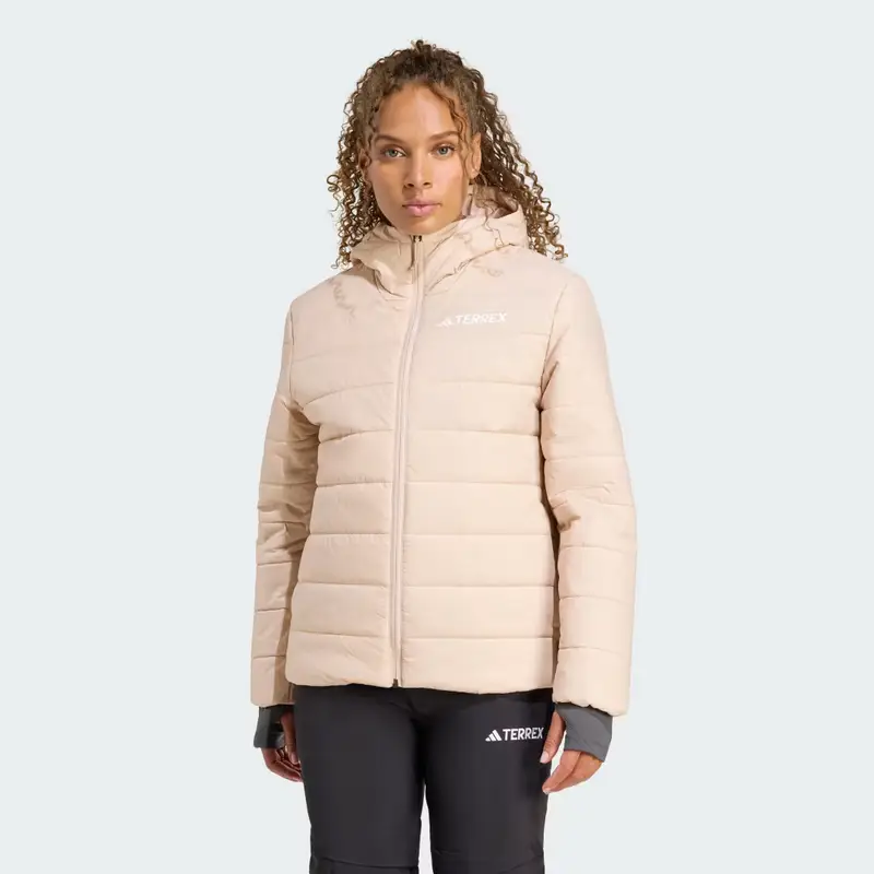 Terrex Multi Essentials Giacca con Cappuccio CLIMAWARM Isolata Wonder Taupe