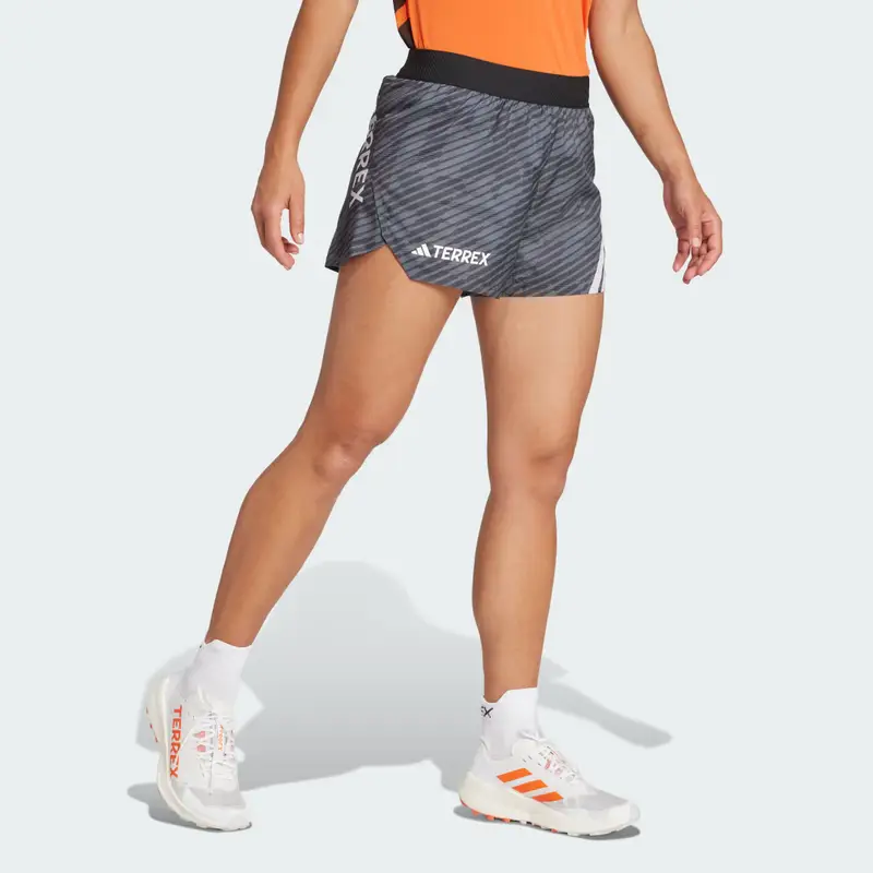 Terrex Techrock Allover Print Shorts Black miniatura 3