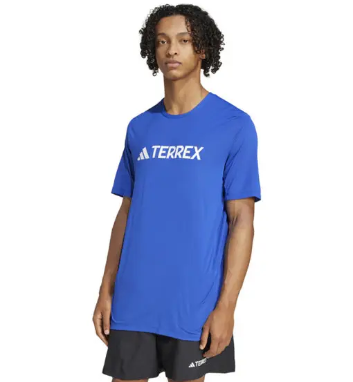 Terrex Multi Climacool Logo Tech - T-shirt - uomo Blue