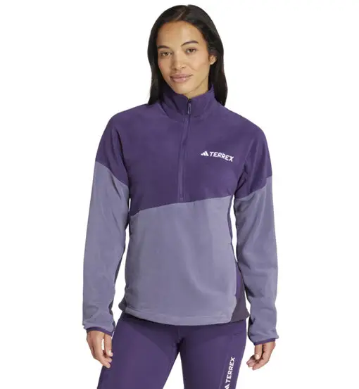 Terrex Multi Climawarm W - felpa in pile - donna Purple