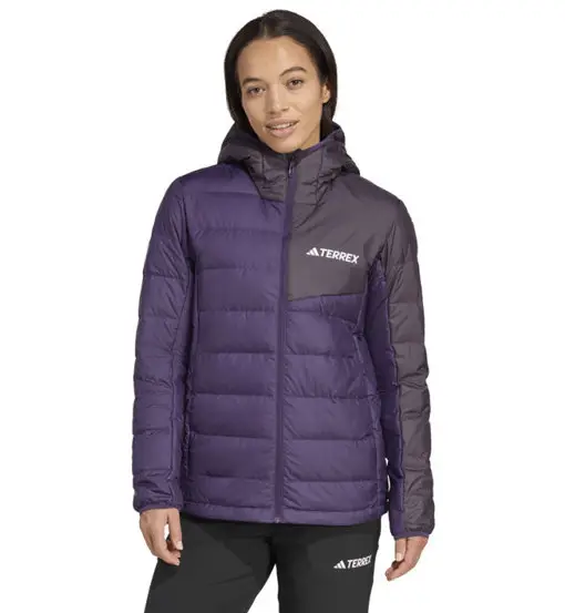 Terrex Multi Light Down Climawarm W - giacca piumino - donna Purple