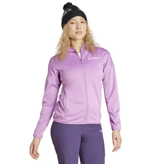 Terrex Xperior W - felpa in pile - donna Dark Pink