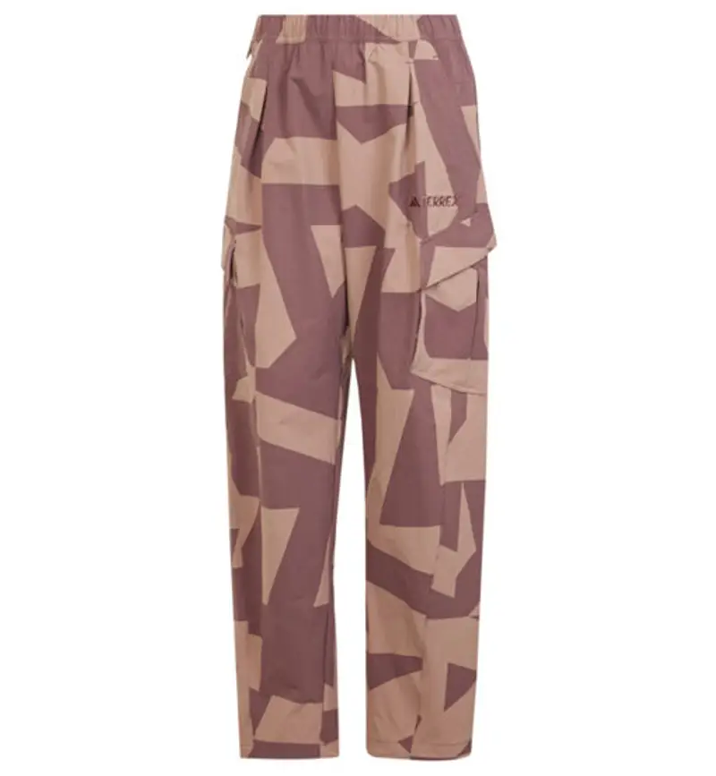 Terrex Xploric Printed Cargo W - pantaloni trekking - donna Brown