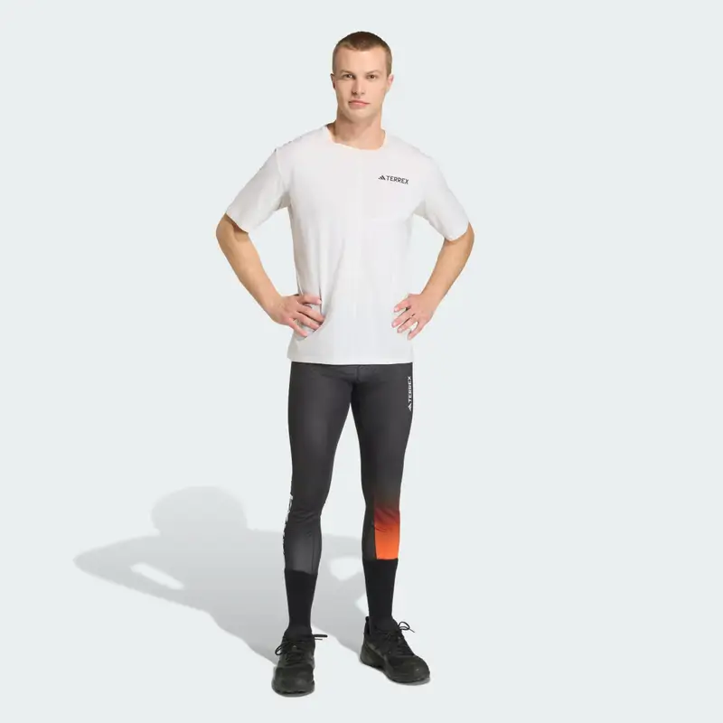 Terrex Xperior Cross-Country Race Tights Semi Impact Orange miniatura 3