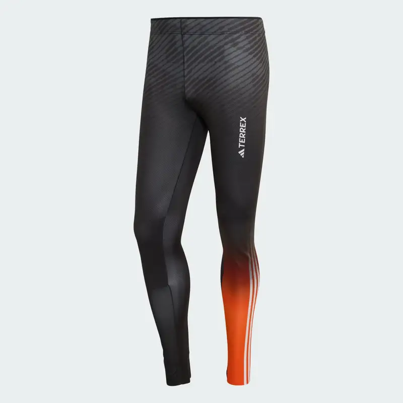 Terrex Xperior Cross-Country Race Tights Semi Impact Orange miniatura 4