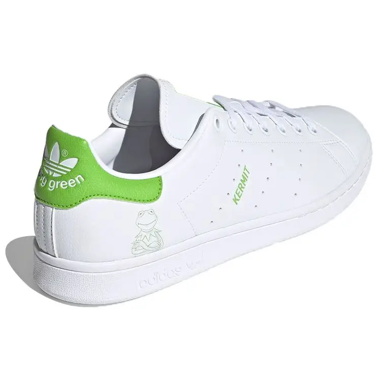 The Muppets x adidas Stan Smith Kermit The Frog Sneakers Unisex Bianche FX5550 42 miniatura 4