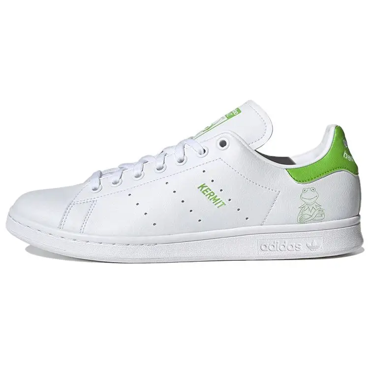 The Muppets x adidas Stan Smith Kermit The Frog Sneakers Unisex Bianche FX5550 42