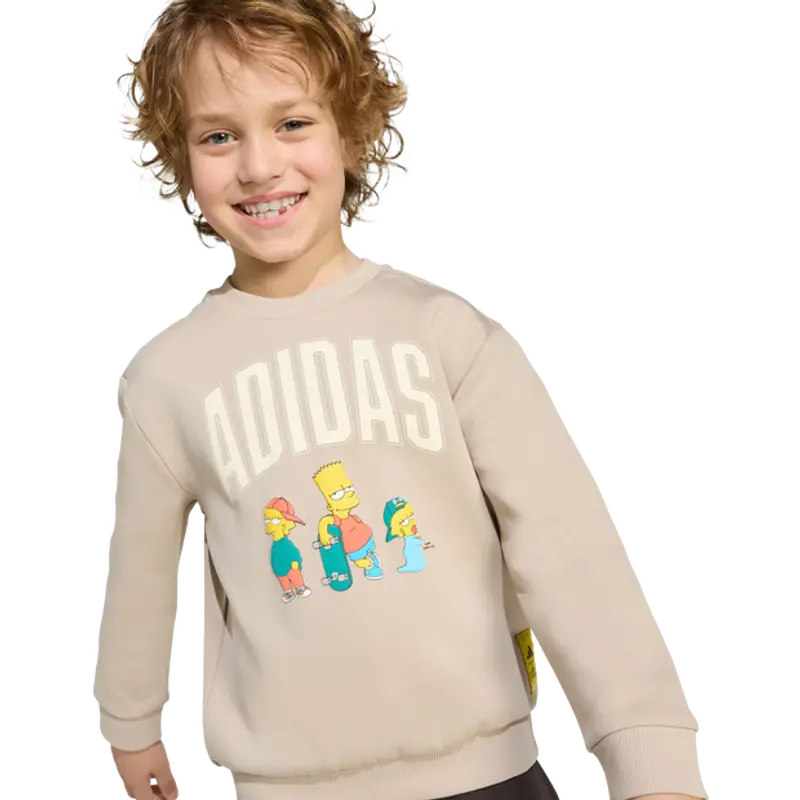 Adidas The Simpsons Jogger unisex Tute da ginnastica - Beige - Jersey di cotone - Foot Locker
