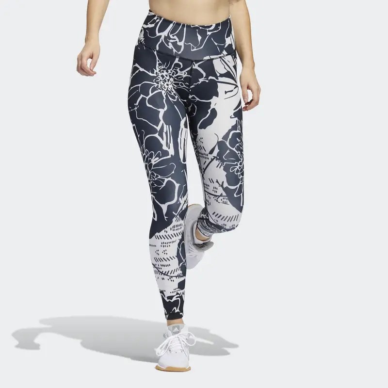 Tight 7/8 Optime Superher Training | Adidas Nero