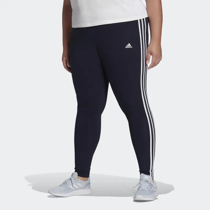 Tight Essentials 3-Stripes (Taglie plus) | Adidas Blu navy