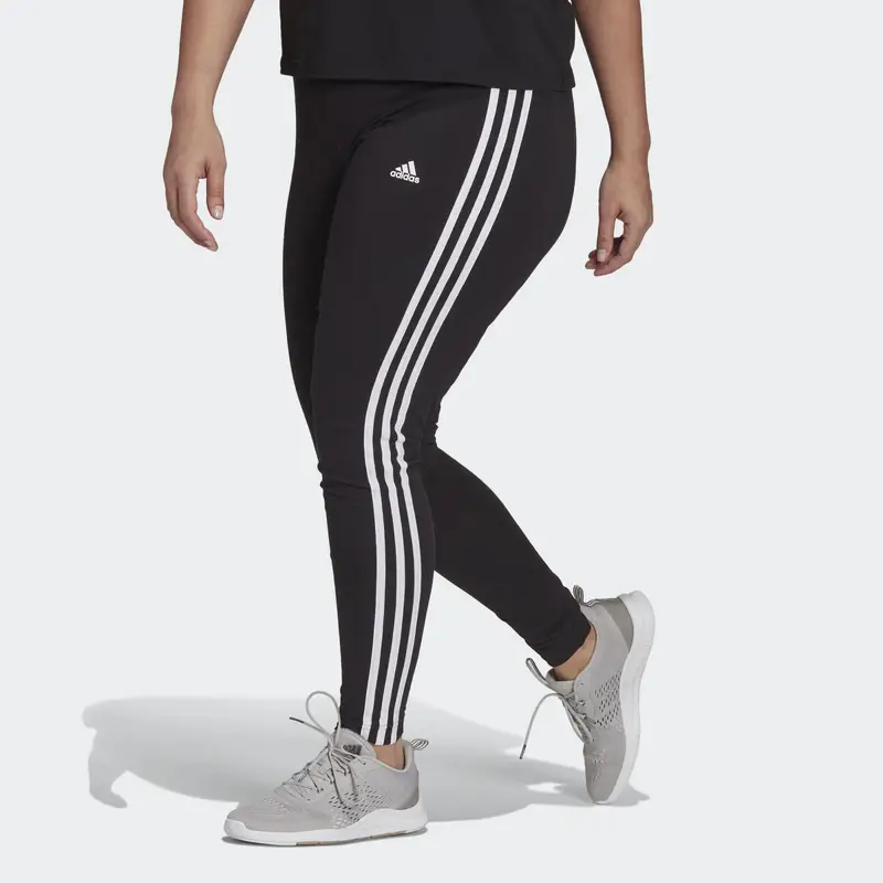 Tight Essentials 3-Stripes (Taglie plus) | Adidas Nero