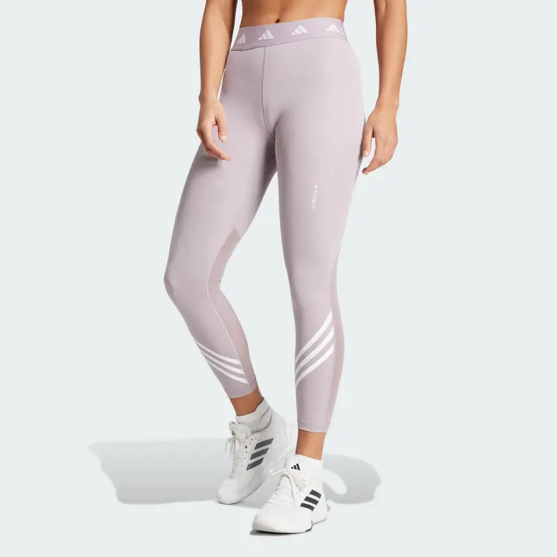 Tight Techfit 3-Stripes | Adidas Lilla chiaro