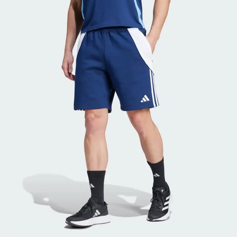 Adidas Tiro 24 male Pantaloncini - Blu - Jersey di cotone - Foot Locker