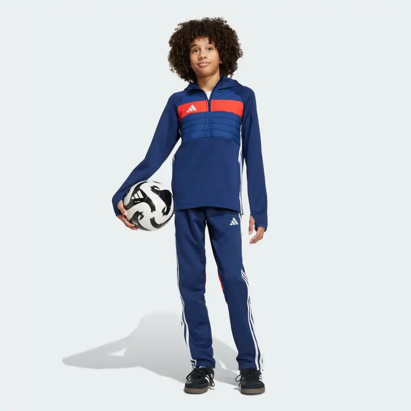 Tiro 25 Essentials Pantaloni da allenamento invernali per bambini Team Navy Blue 2 miniatura 3