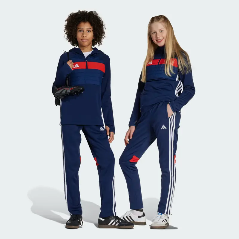Tiro 25 Essentials Pantaloni da allenamento invernali per bambini Team Navy Blue 2