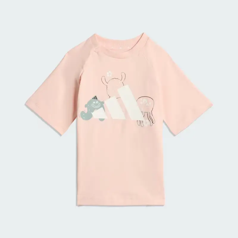 TIRO_NSTER T-SHIRT SET Blush Pink miniatura 2
