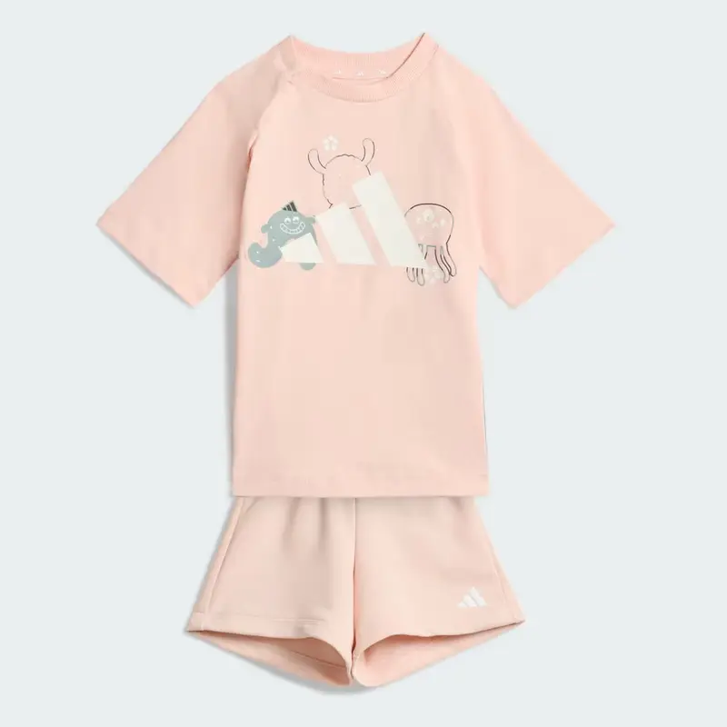 TIRO_NSTER T-SHIRT SET Blush Pink