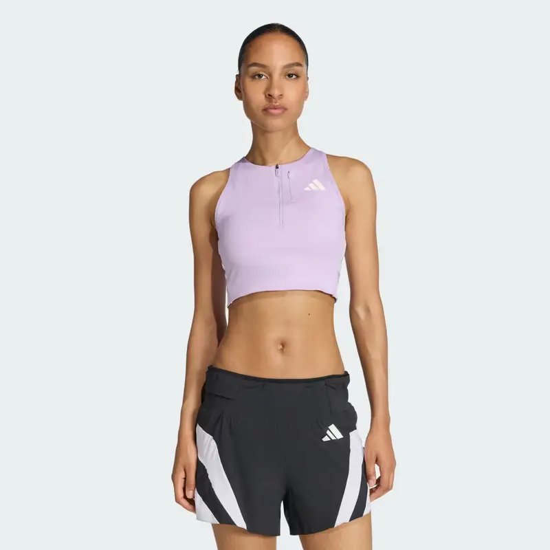Top da running adizero Gel Pocket Crop Powder Plum