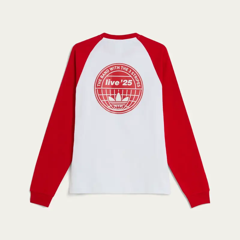 TOUR 3-STRIPES LONGSLEEVE TEE White miniatura 4