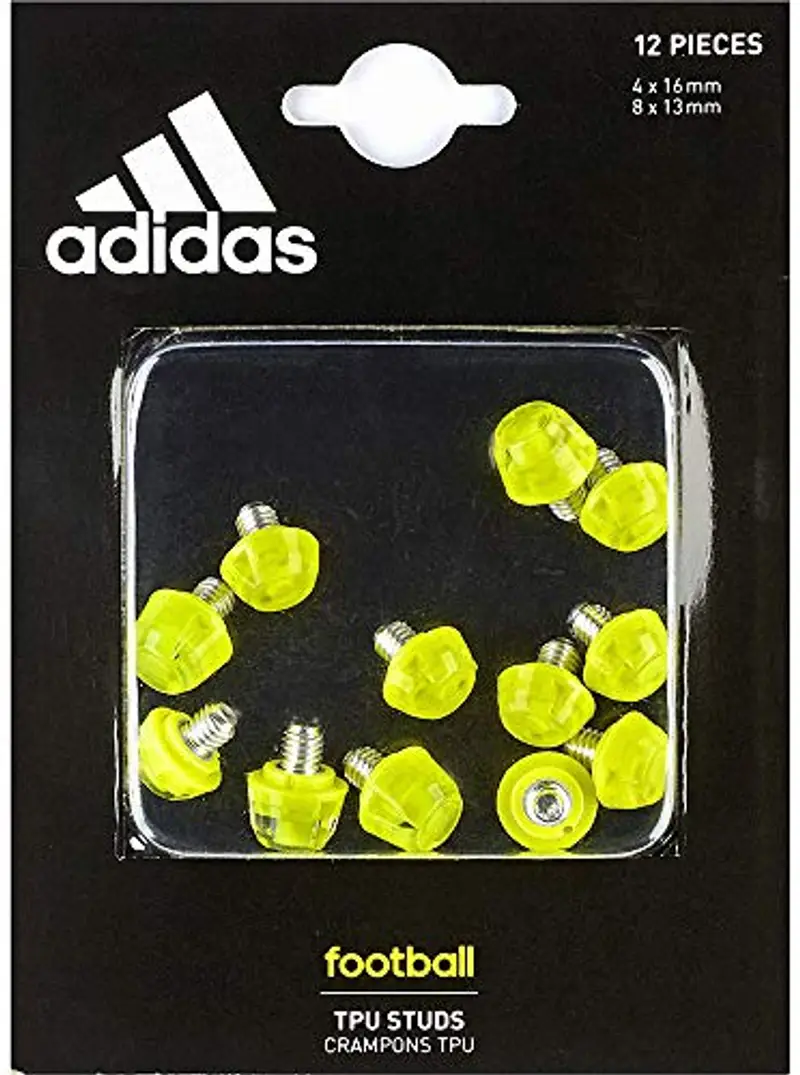 Adidas TPU Studs, Tacchetti Unisex-Adulto, Verde, 4x9mm/8x6mm