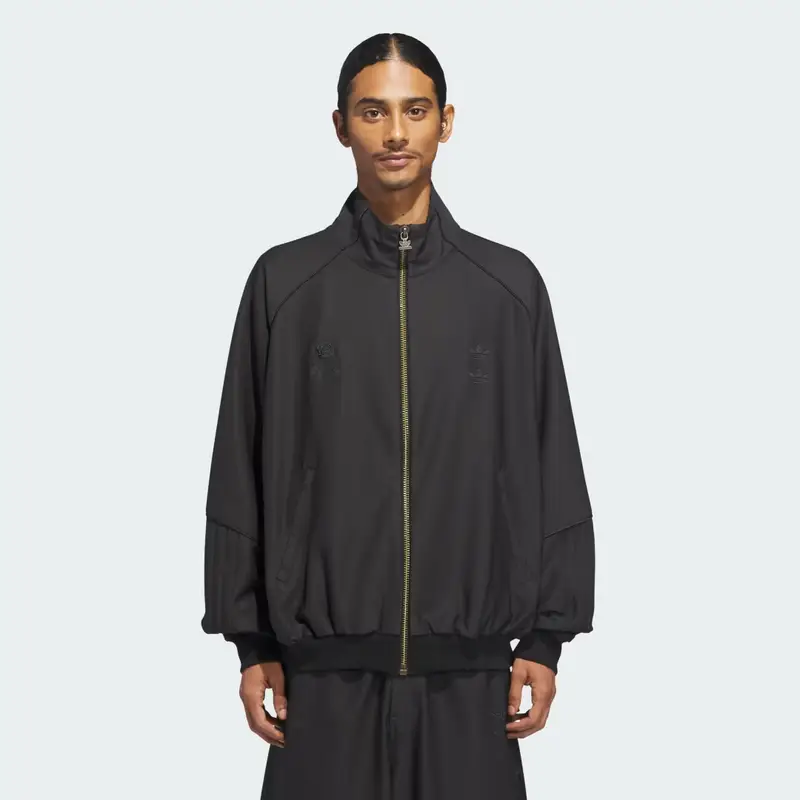 TRACK JACKET CHAVARRIA IN TWILL Black