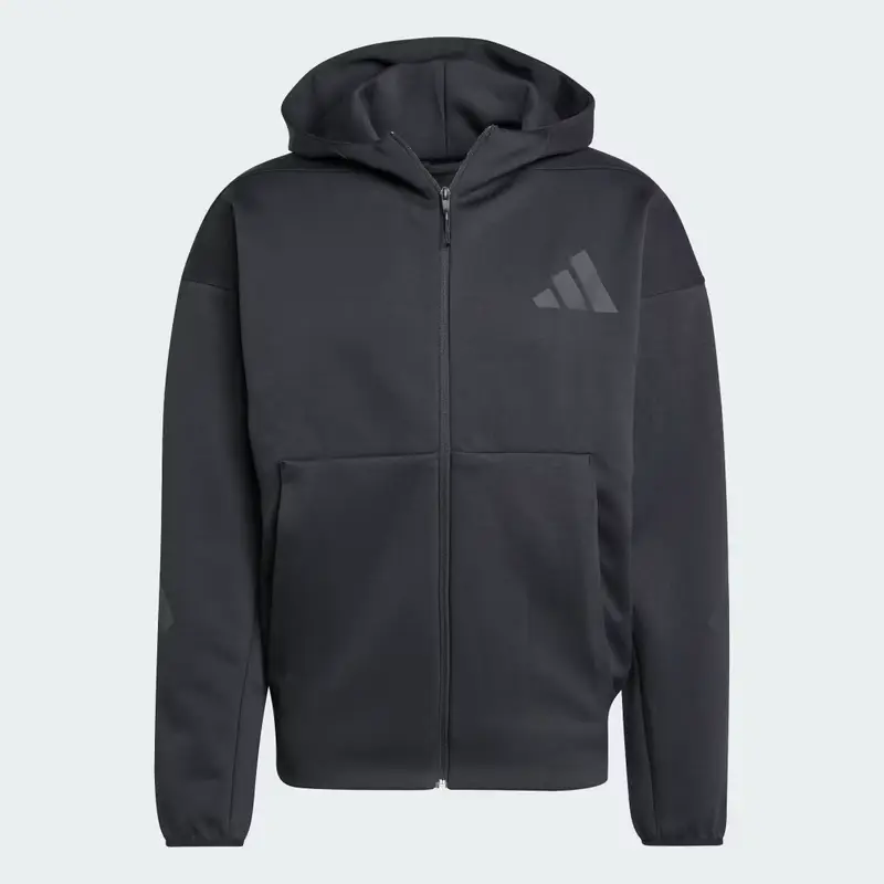 Track jacket New adidas Z.N.E. Full-Zip Hooded Black miniatura 4
