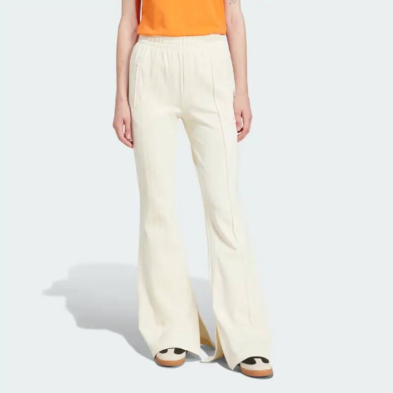 Track pants 3-Stripes Flared Firebird Cream White